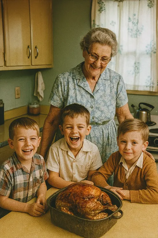 Vintage family memory